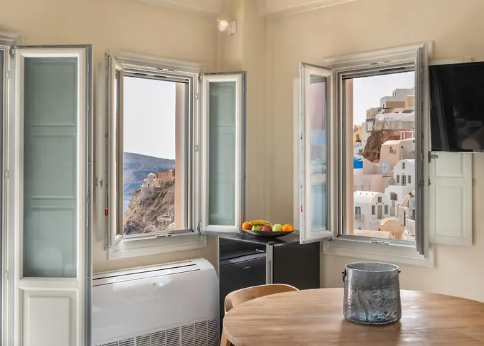 Armeni Luxury Lägenhetshotell Oia